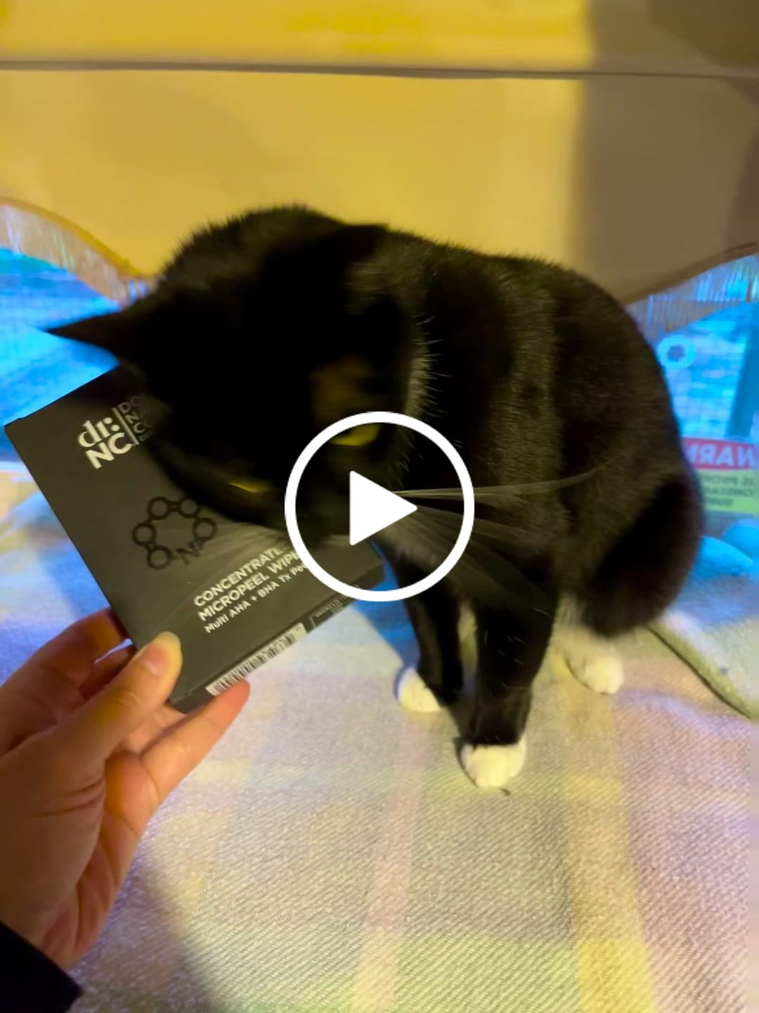 Customer video review of drNC CONCENTRATED MICROPEEL WIPE