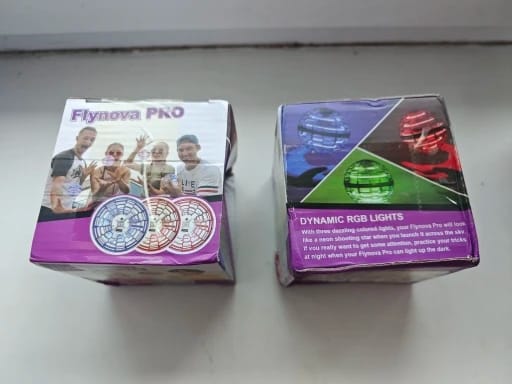 Customer photo review of Flying  Boomerang Hover Ball