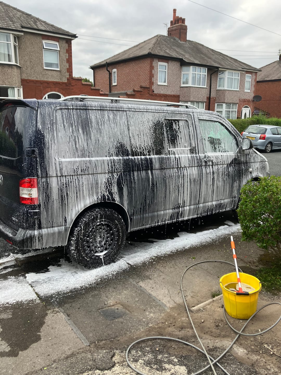 Customer photo review of Grandfalls Retractable Pressure Washer G20
