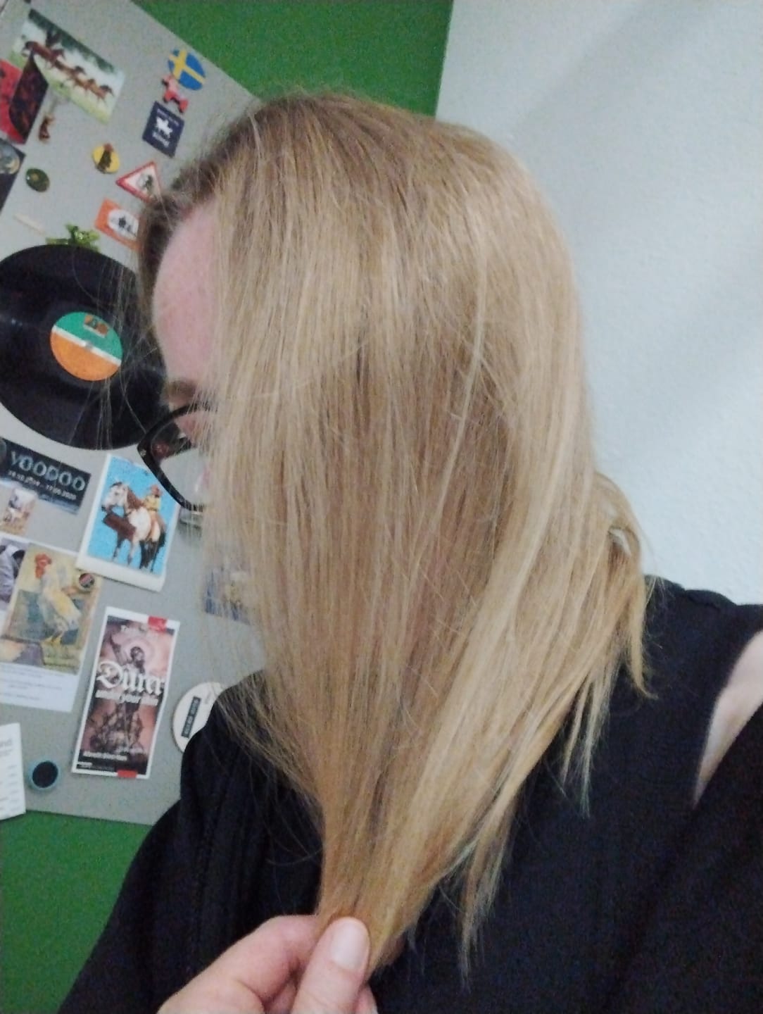 Customer photo review of 8% Apple-Wonder Haarseife (Haarglanz & fluffig-weiches Haar)