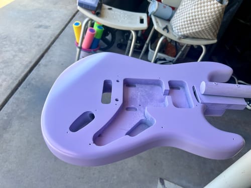 Customer photo review of Purple Soft Shift Spray Can