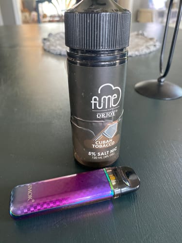 Customer photo review of Fume E-Liquid l Salt Nicotine 5% Nic 120 ML