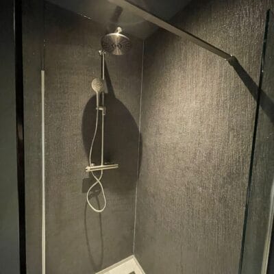 Customer photo review of Feuille De Pierre Naturelle London Gris Pour Douche Imperméable