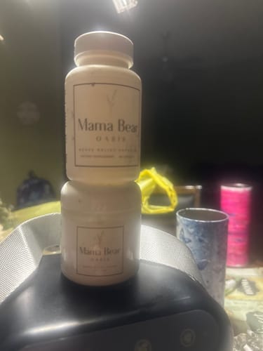 Customer photo review of Mama Bear Pregnancy Lotion