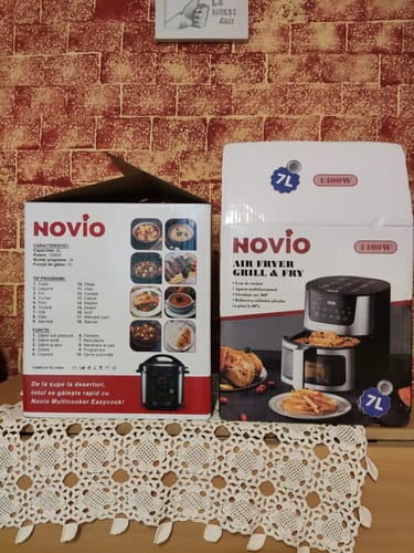 Customer photo review of PACHET PROMO: Air Fryer + Multicooker Novio