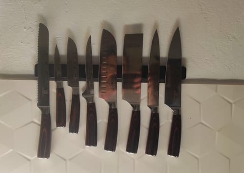 Customer photo review of Asiatisches Messerset Premium 8-teilig