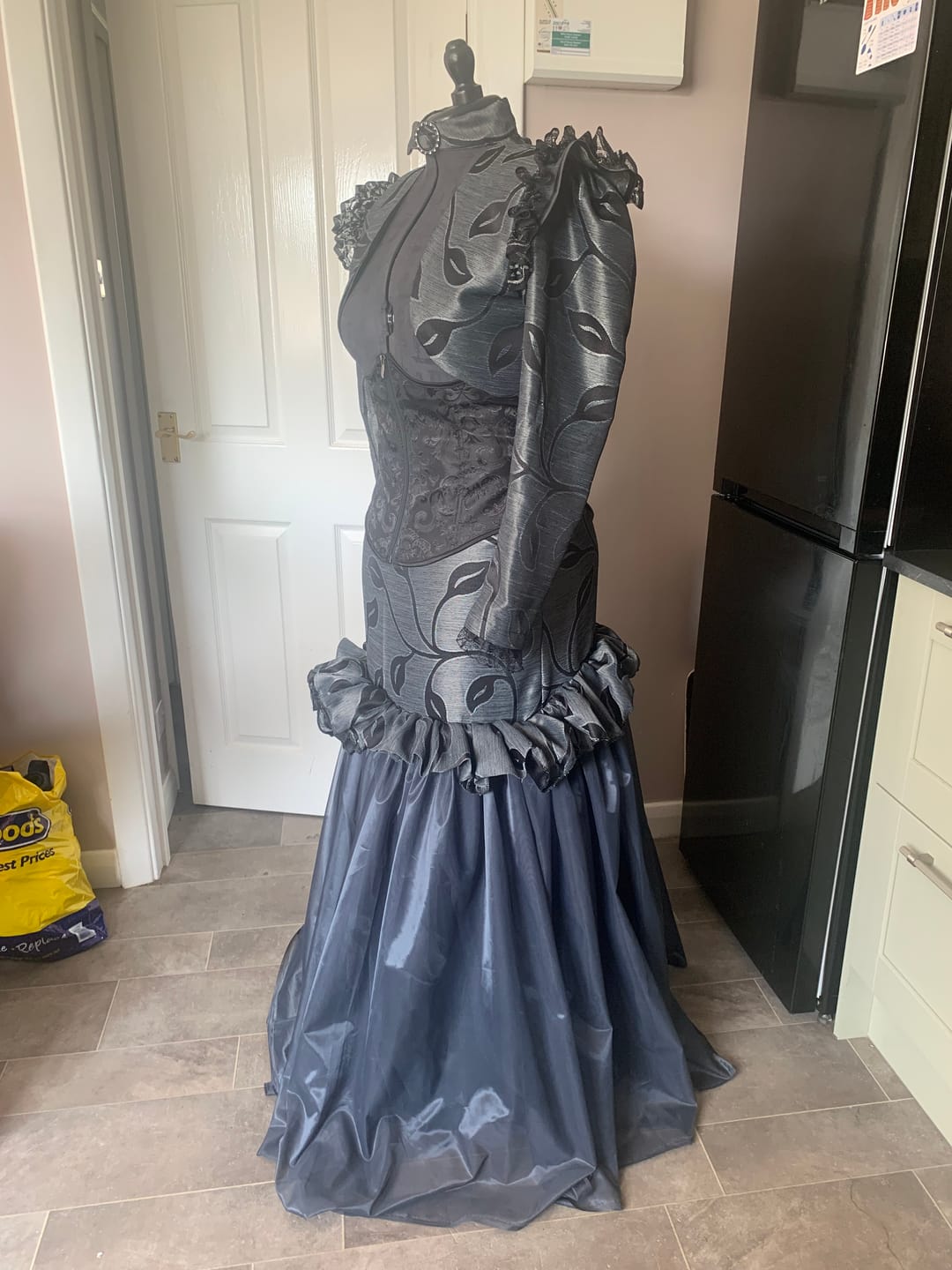 Customer photo review of Plain Dress Net Fabric