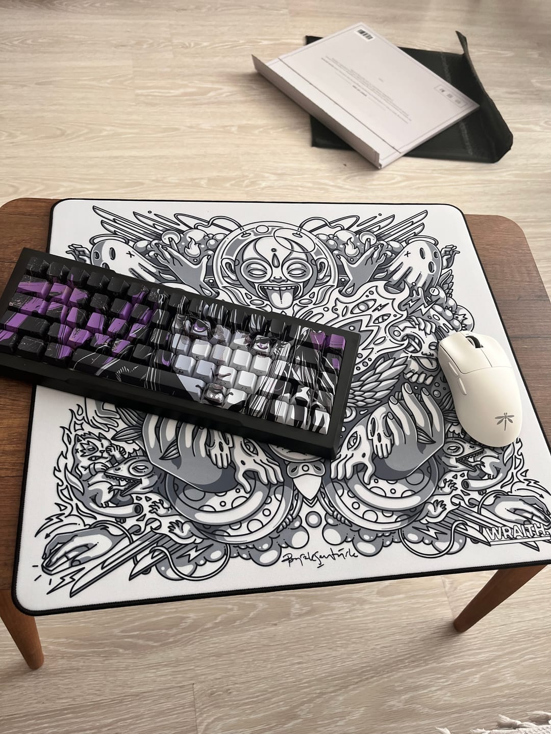 Customer photo review of Pwnage Zenblade 65 V2 Alüminyum Klavye (Manyetik Switch / HE)