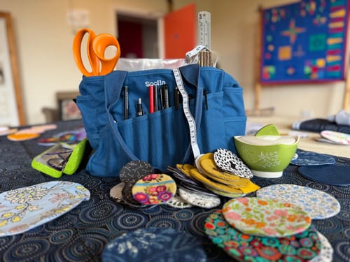 Customer photo review of Soolla® Studio Bag, Blueberry Bliss