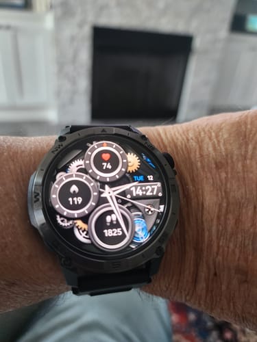Customer photo review of ZE™ Force Smartwatch | AMOLED Always On Display, Satellite GPS, Monitor Stress