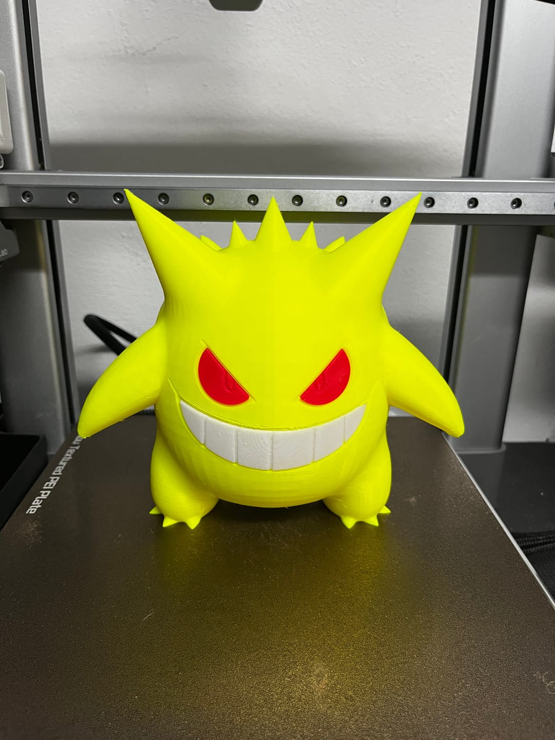 Customer photo review of Fluorescent Yellow PETG Filament 1.75mm