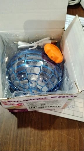Customer photo review of Flying  Boomerang Hover Ball
