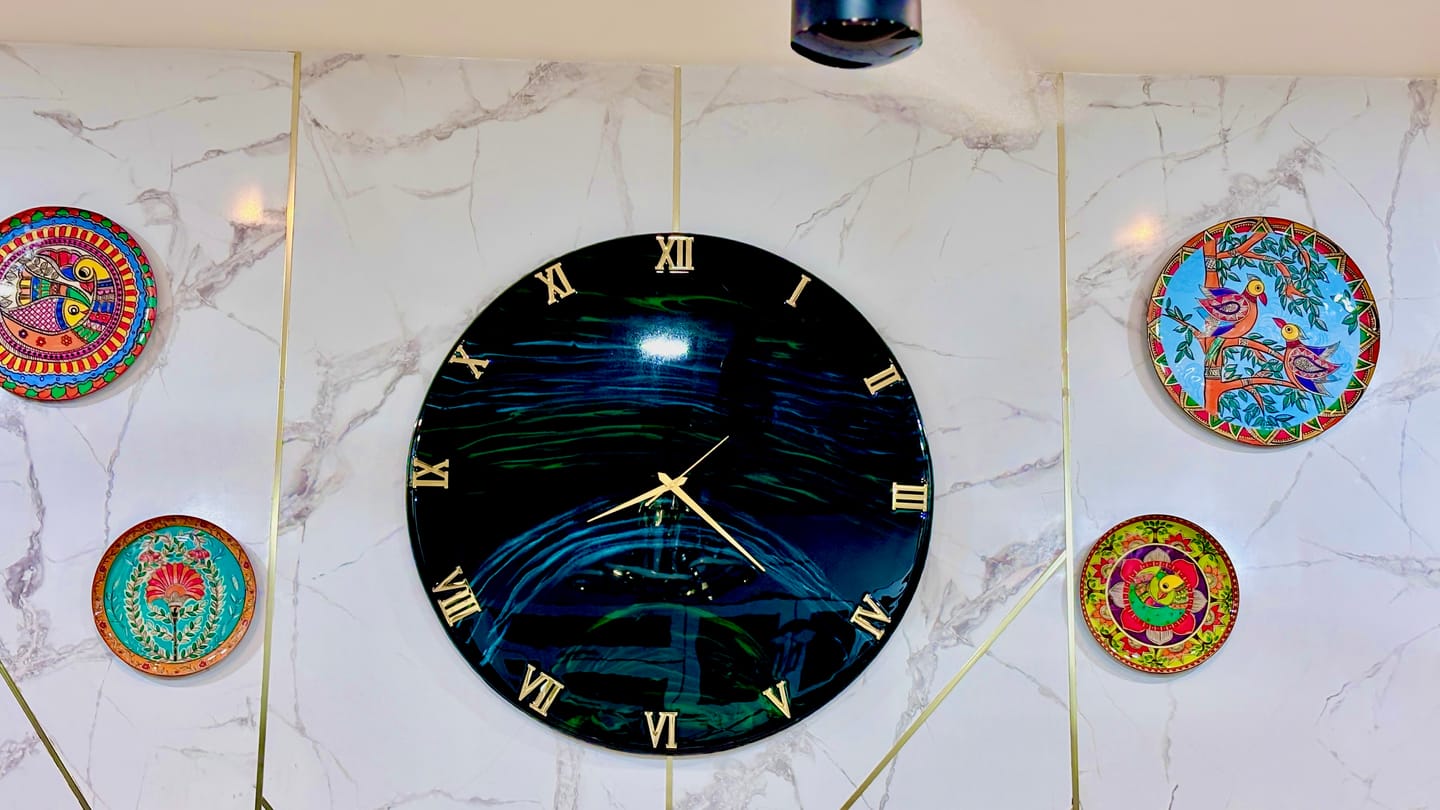 Customer photo review of Lush Forest Large Silent Clock