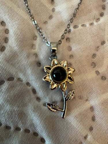 Customer photo review of Collar De Proyección Personalizable