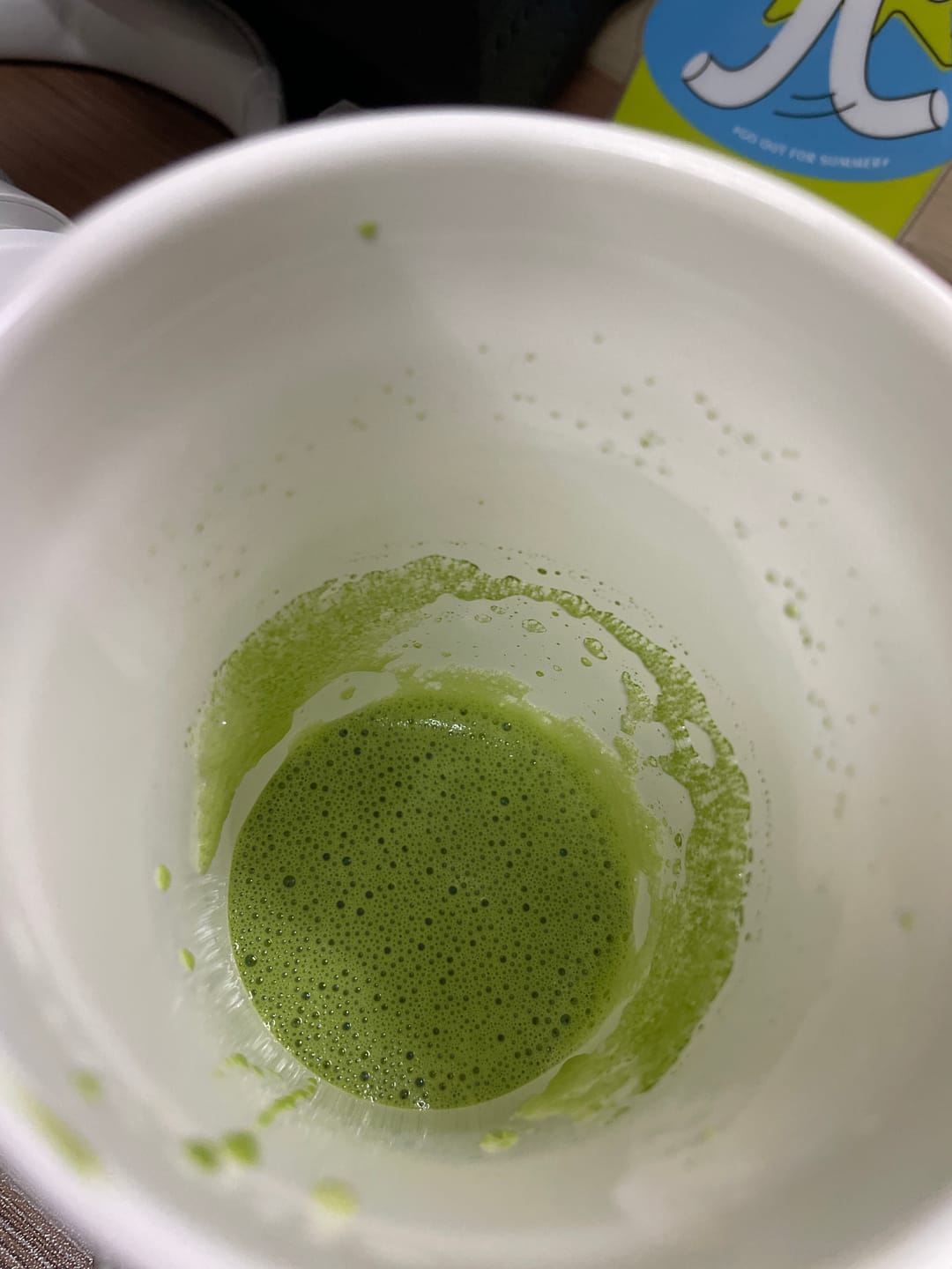 Customer photo review of Gourmet's Gold Artisan Matcha (Latte)