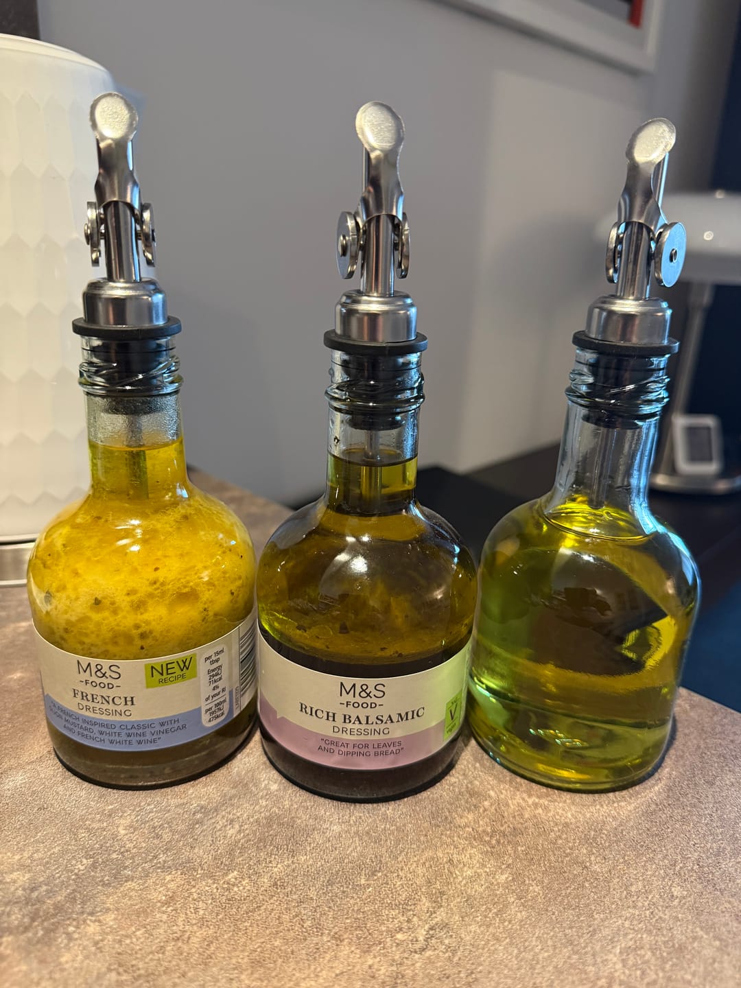 Customer photo review of Oil Bottle Replacement Pourer