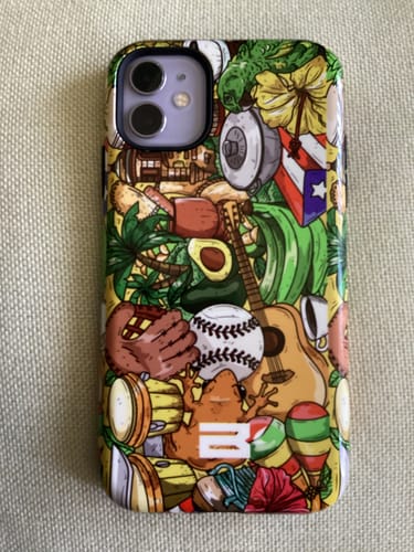 Customer photo review of Bambua Tough iPhone Case