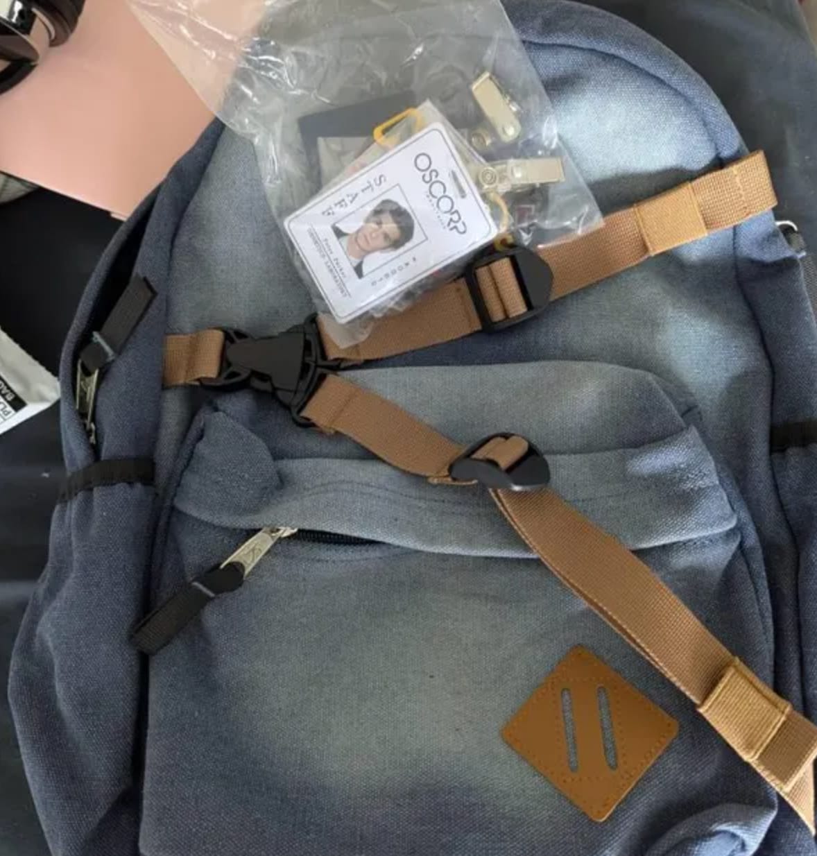 Customer photo review of Andrew Garfield School Bag The Amazing Spider-Man