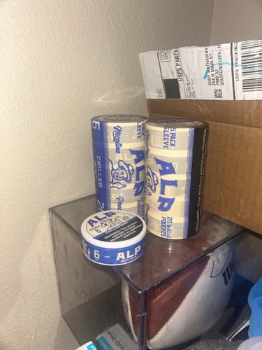 Customer photo review of Chilled Mint Nicotine Pouches
