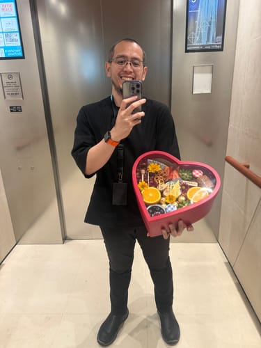 Customer photo review of Bentley Love Cheese Grazing Box (Available in Klang Valley, Seremban, Penang & JB only)