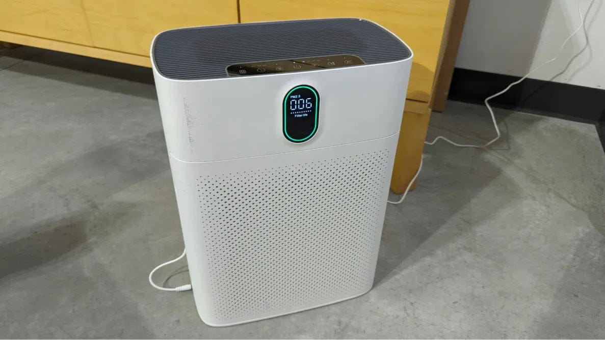 Customer photo review of Luftreiniger V1 Pro – Leistungsstarke HEPA-Filterung mit PM2.5-Sensor, App- und Sprachsteuerung für saubere Raumluft