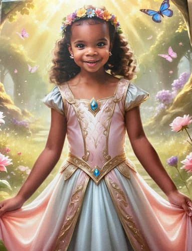 Customer photo review of The Spring Flower Princess