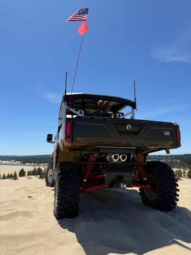 Customer photo review of Can-Am Defender and Maverick Trail Dual