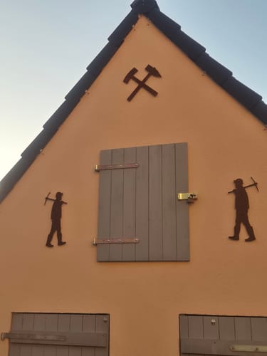 Customer photo review of Gartenstecker Bergmann "Kumpel"