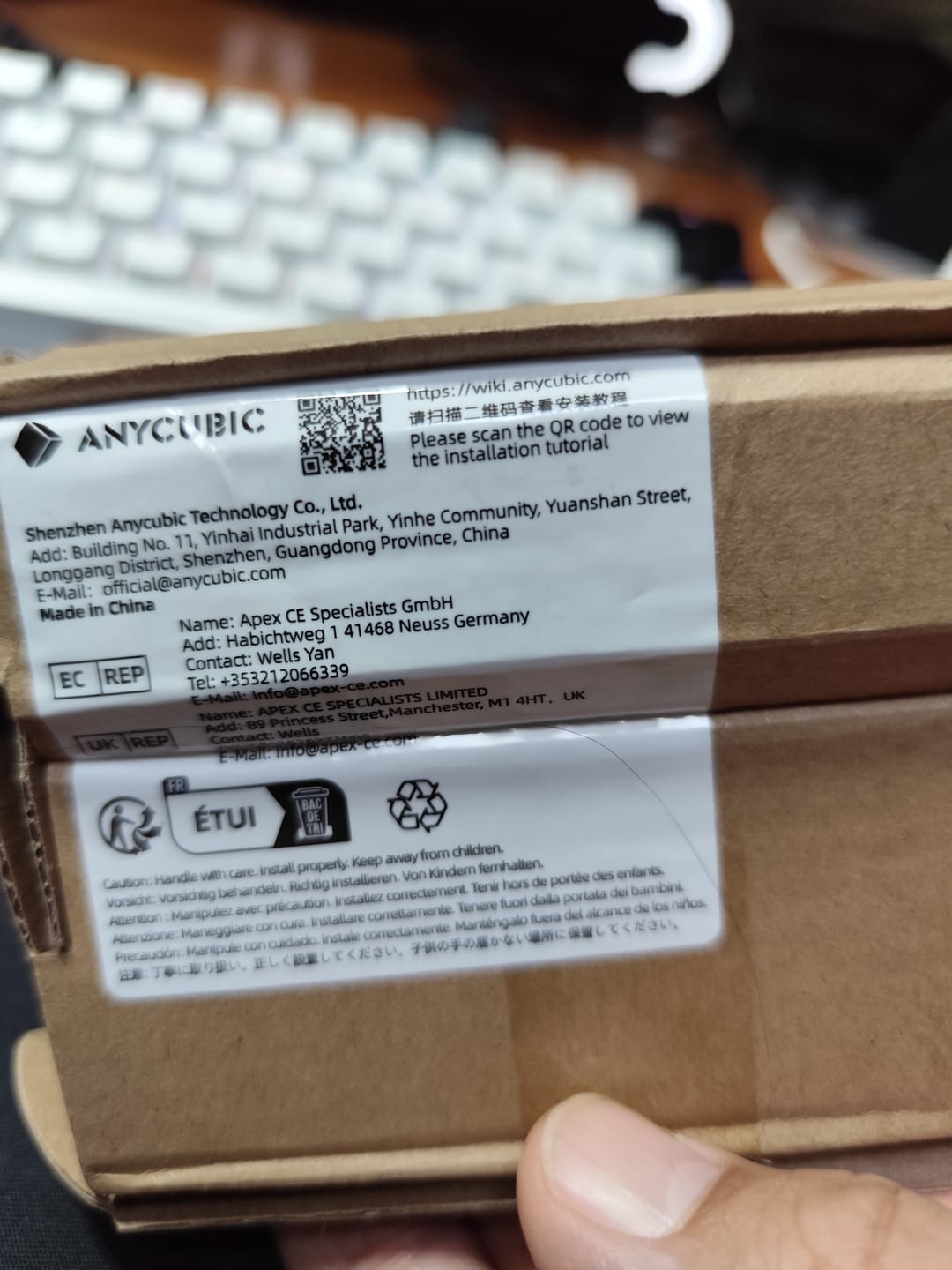 Customer photo review of Hotend para Impresora 3D de filamento