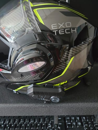 Customer photo review of Motarcom - L'intercom moto haut de gamme et abordable