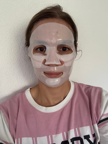 Customer photo review of Bio-Kollagen Gesichtsmaske