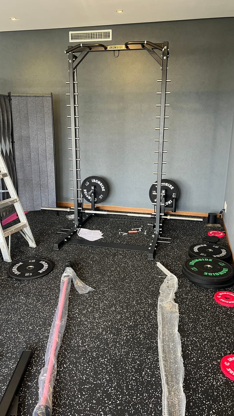 Customer photo review of Smith Half Rack Multifuncional IRONSIDE
