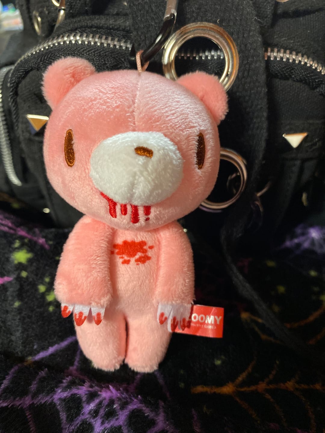 Customer photo review of Mini Pink Messy Gloomy Ballchain Plushie