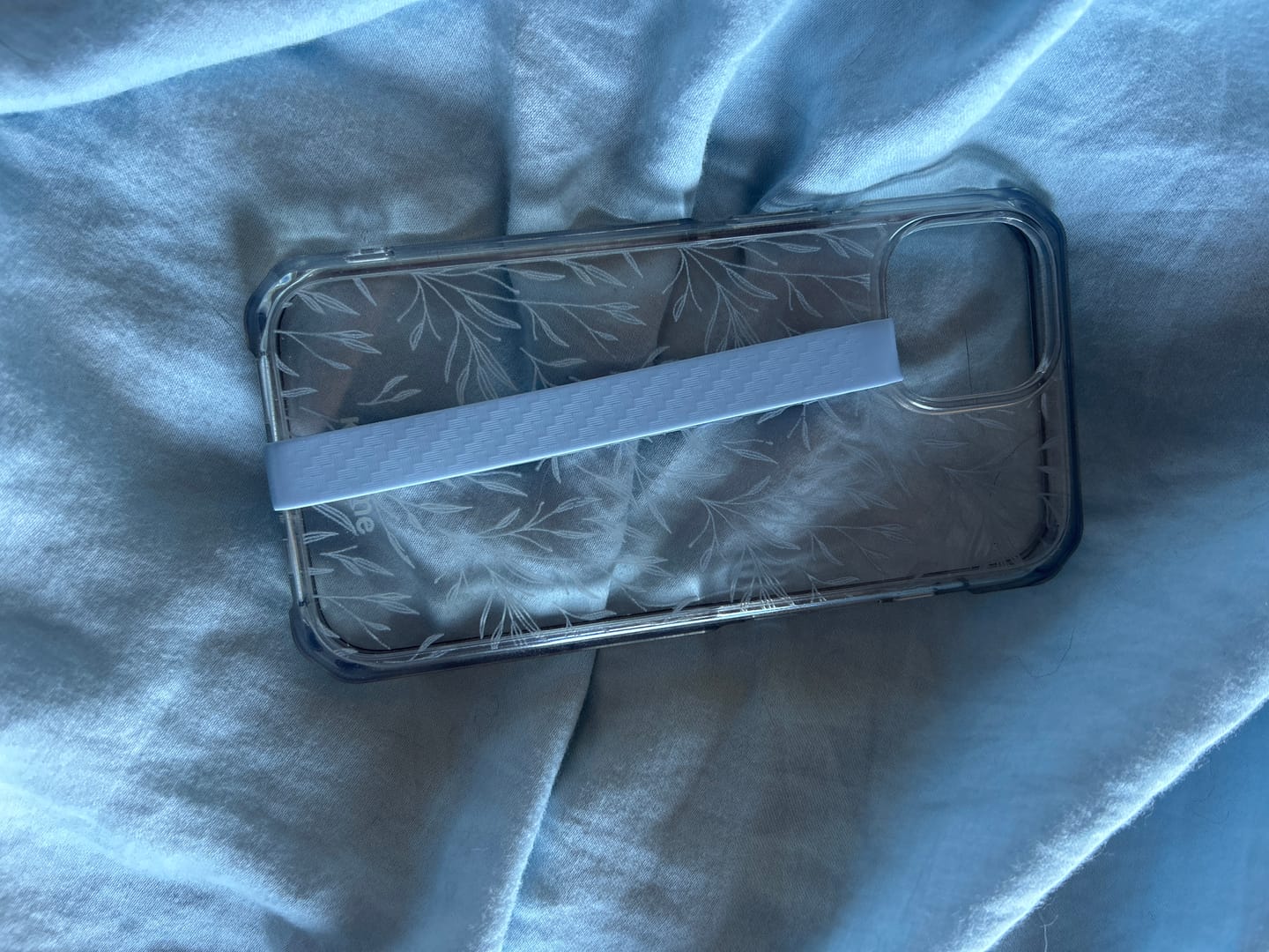 Customer photo review of Hibiscus Clear Case