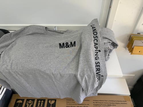 Customer photo review of Build Your Own DTF Gang Sheet