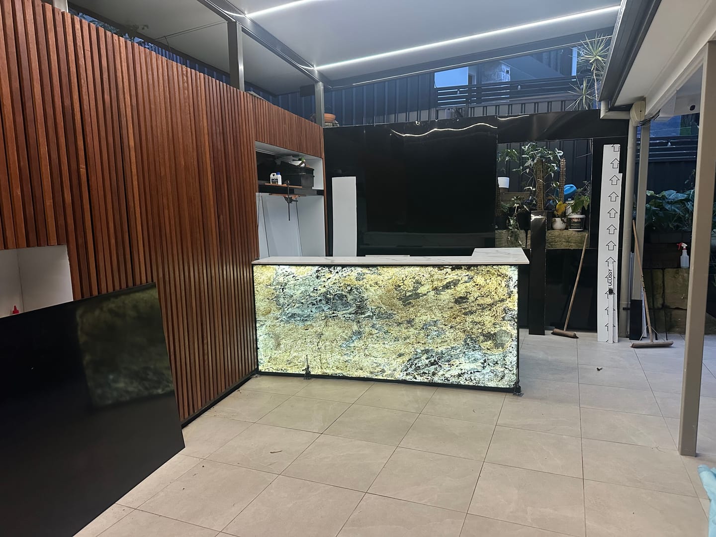 Customer photo review of Autumn Rustic | Natural Stone (Translucent)