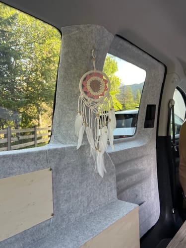 Customer photo review of Carpet Filz selbstklebend für Camper