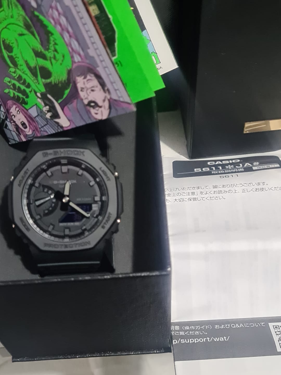 Customer photo review of Reloj Casio G-Shock Royal Oak "Casioak" GA-2100-1A1JF JDM Made in Japan
