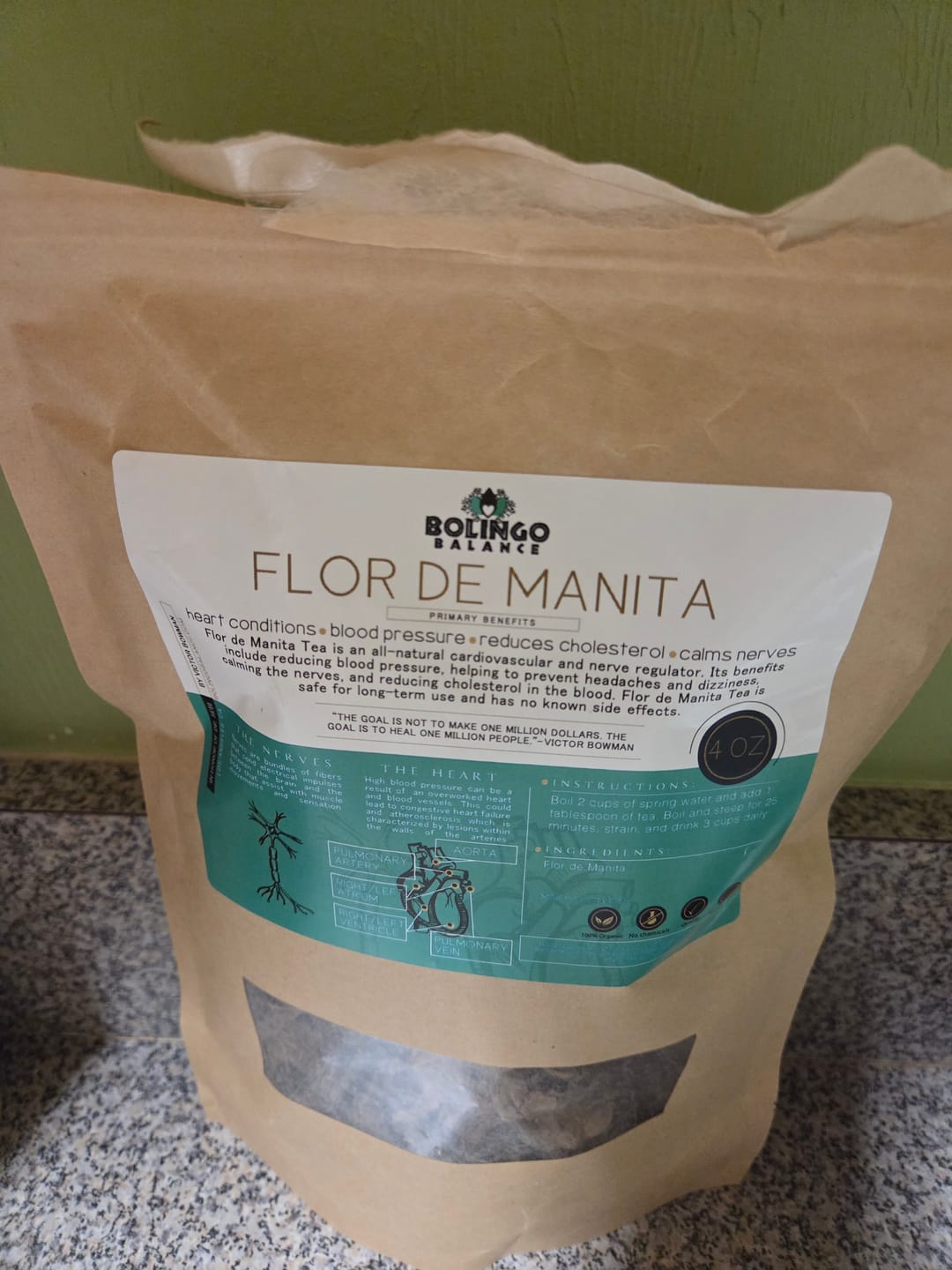 Customer photo review of FLOR DE MANITA