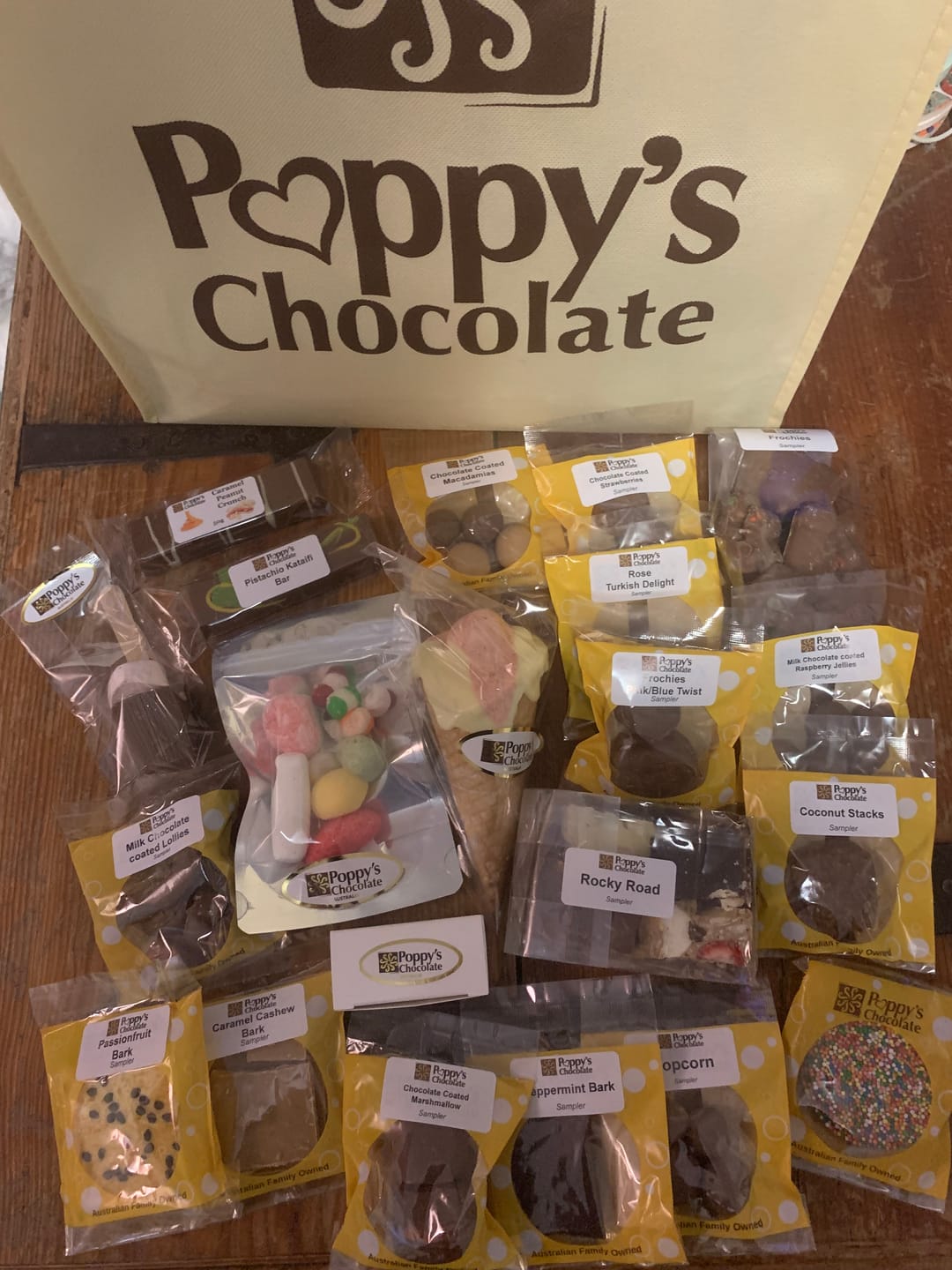 Customer photo review of Poppy's Deluxe Show Bag