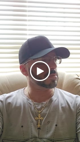 Customer video review of USA Flag Cross Hats