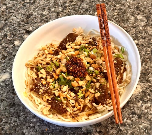 Customer photo review of Braised Beef Noodles