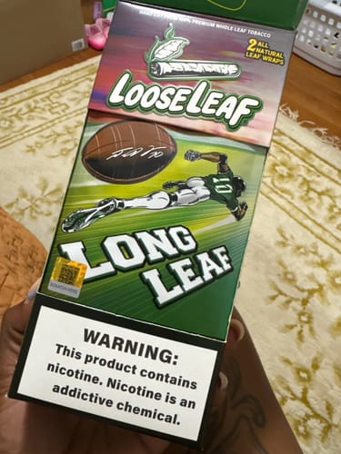 Customer photo review of Long Leaf Wraps by LooseLeaf x DeSean Jackson | Limited Edition