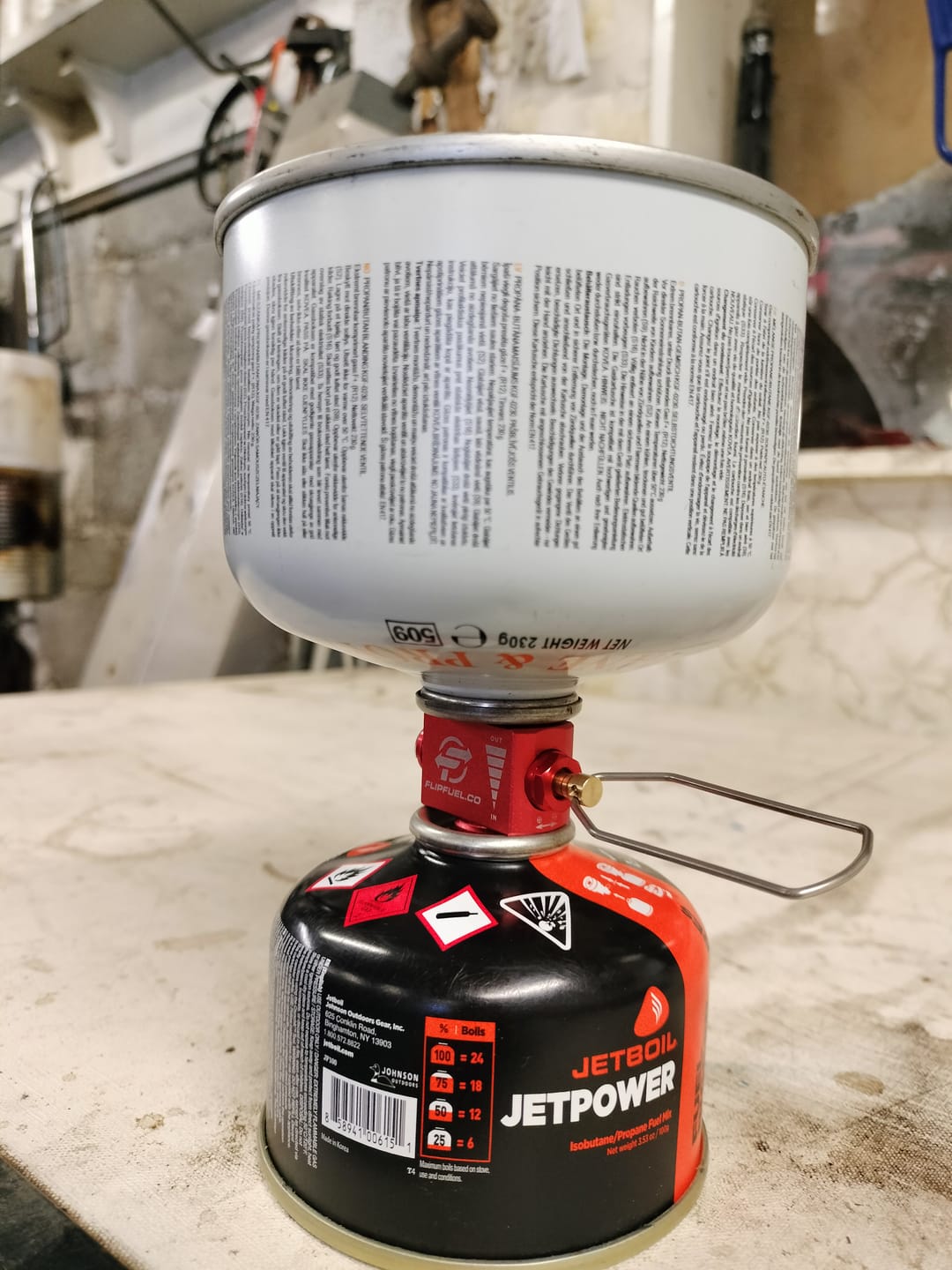 Customer photo review of FlipFuel® Fuel Transfer Device
