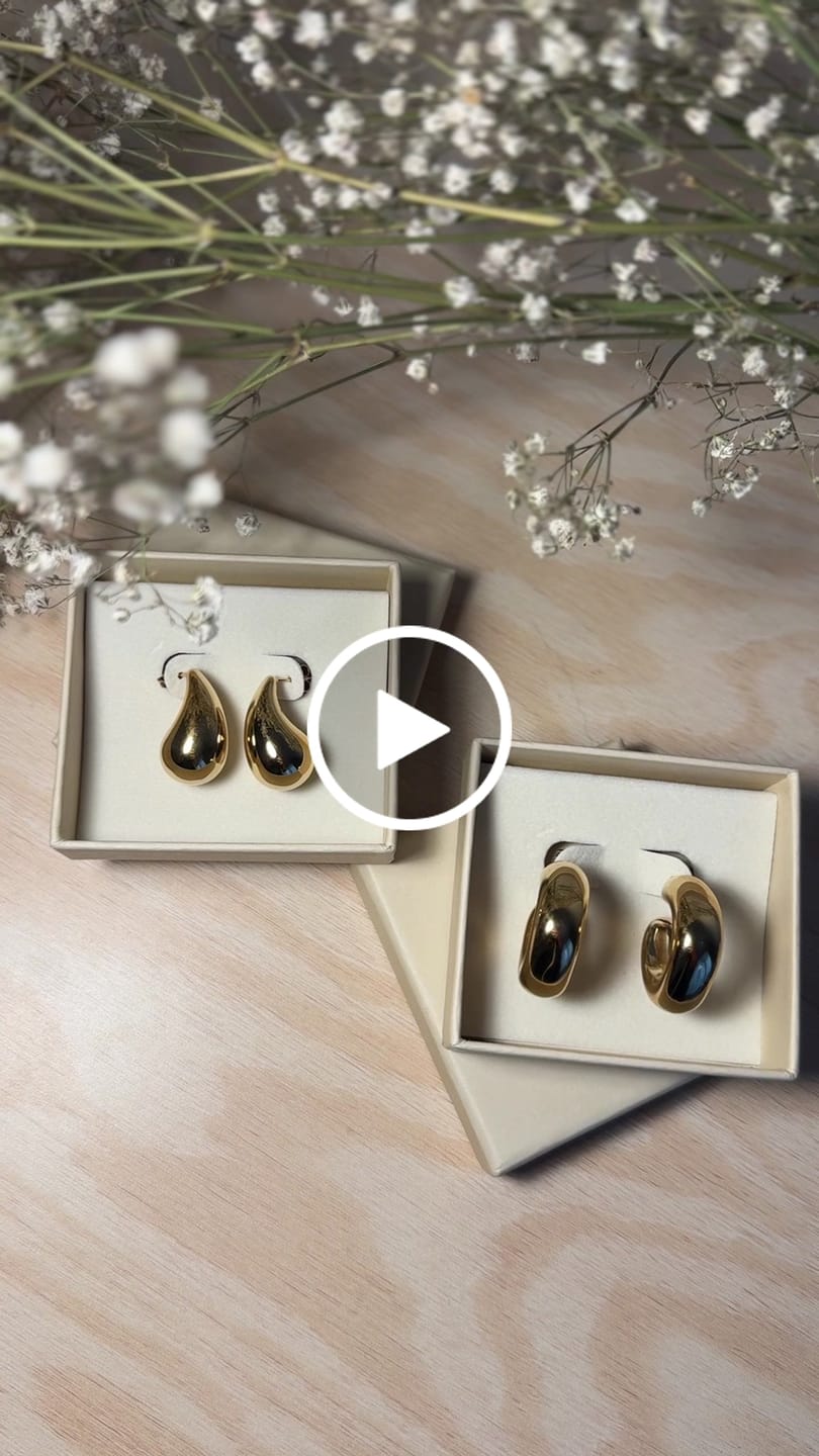 Customer video review of Britt Earrings