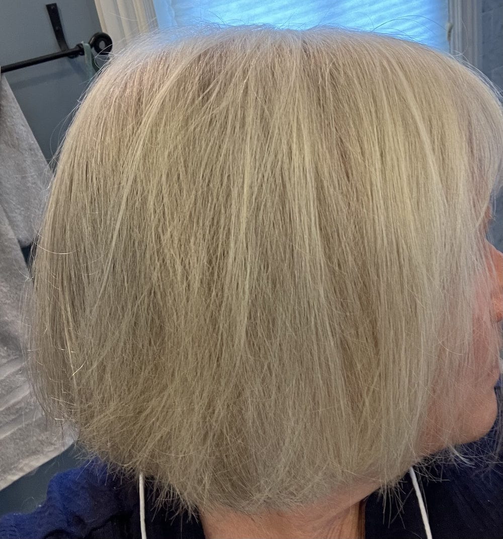 Customer photo review of Bloom: Hair Growth Oil