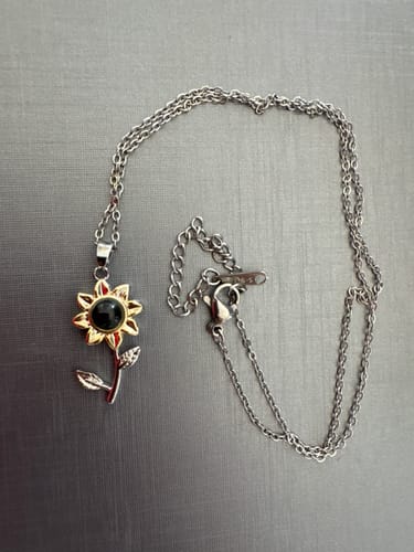 Customer photo review of Collar De Proyección Personalizable