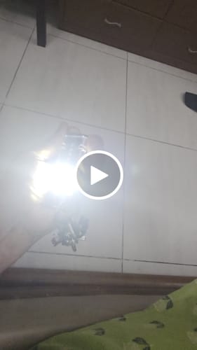 Customer video review of Lot Imported COB Transparent Keychain Light