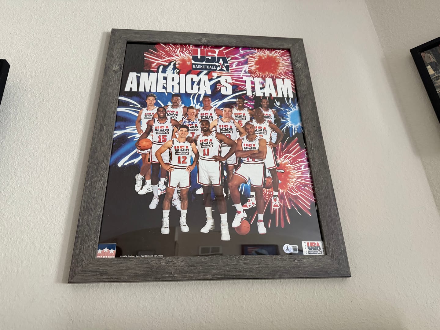 Customer photo review of Larry Bird Autograph Signing