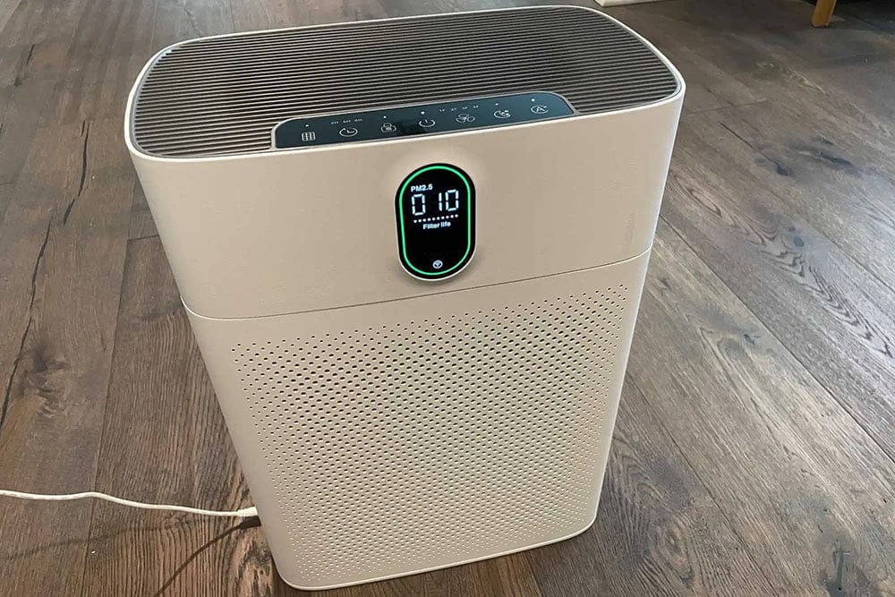 Customer photo review of Luftreiniger V1 Pro – Leistungsstarke HEPA-Filterung mit PM2.5-Sensor, App- und Sprachsteuerung für saubere Raumluft